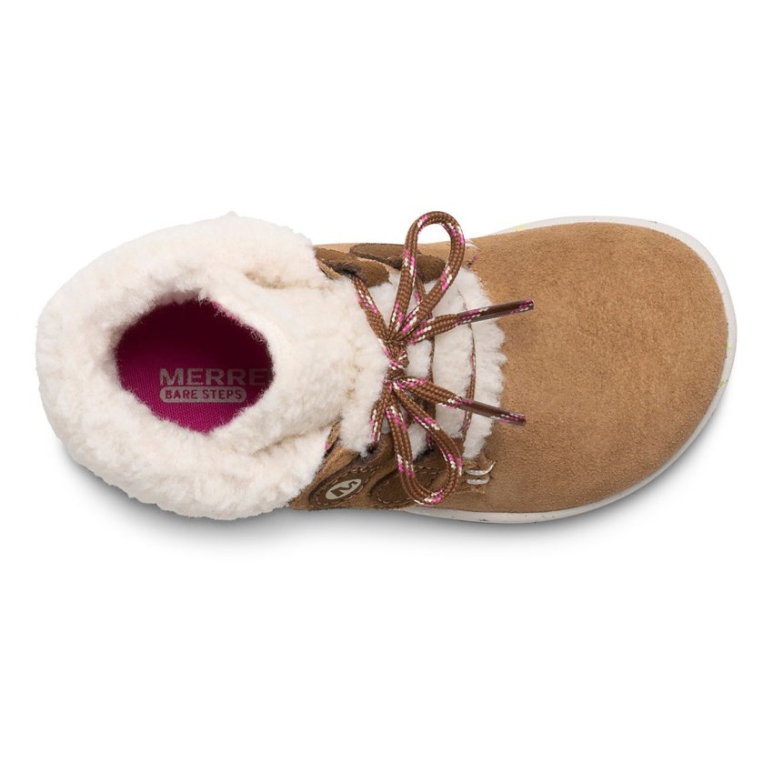 Bottes Merrell Bare Steps Cocoa Jr. Marron Clair Enfant | Z.O.UFLM